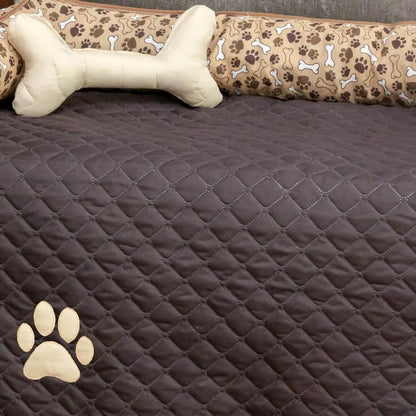 Protetor de Sofá Pet Impermeável Gigante - Tabaco