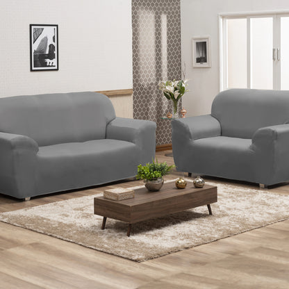 Capa de Sofá Elastex - Cinza Claro