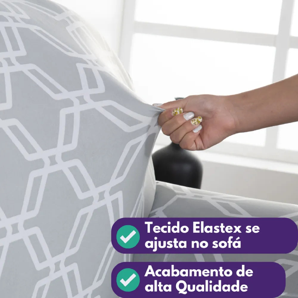 Capa de Sofá Elastex - Geo