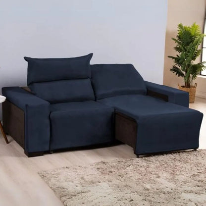Capa para Sofá Retrátil Elastex - Azul Marinho