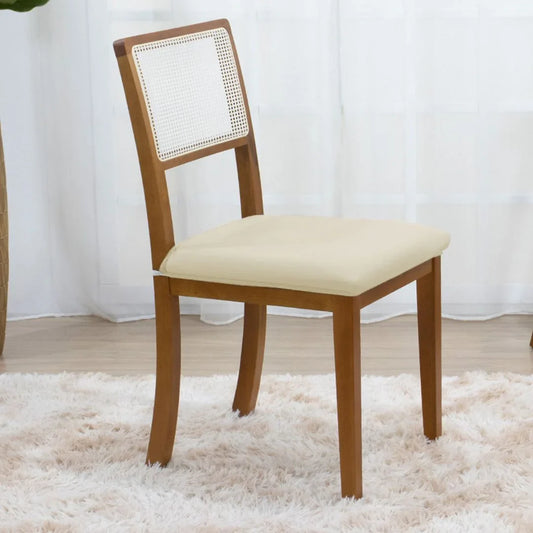 Capa para Assento de Cadeira - Creme