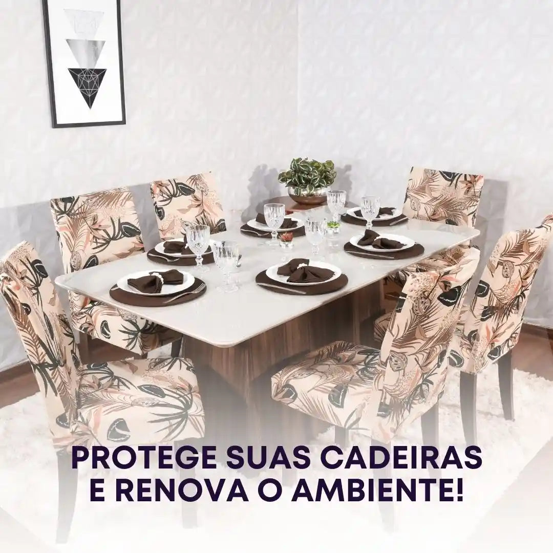 Capa para Cadeira de Jantar - Boho
