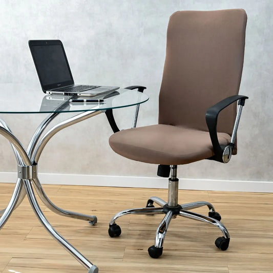 Capa para Cadeira de Escritório Presidente - Chocolate