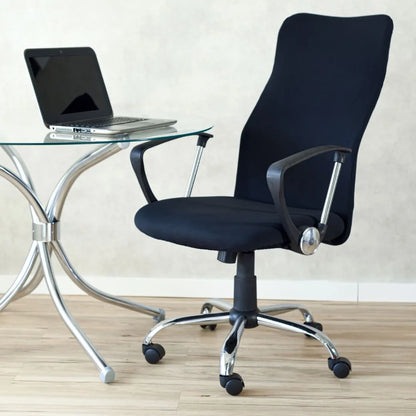 Capa para Cadeira de Escritório Presidente - Preta