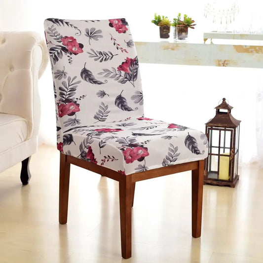 Capa para Cadeira de Jantar - Alstromerias