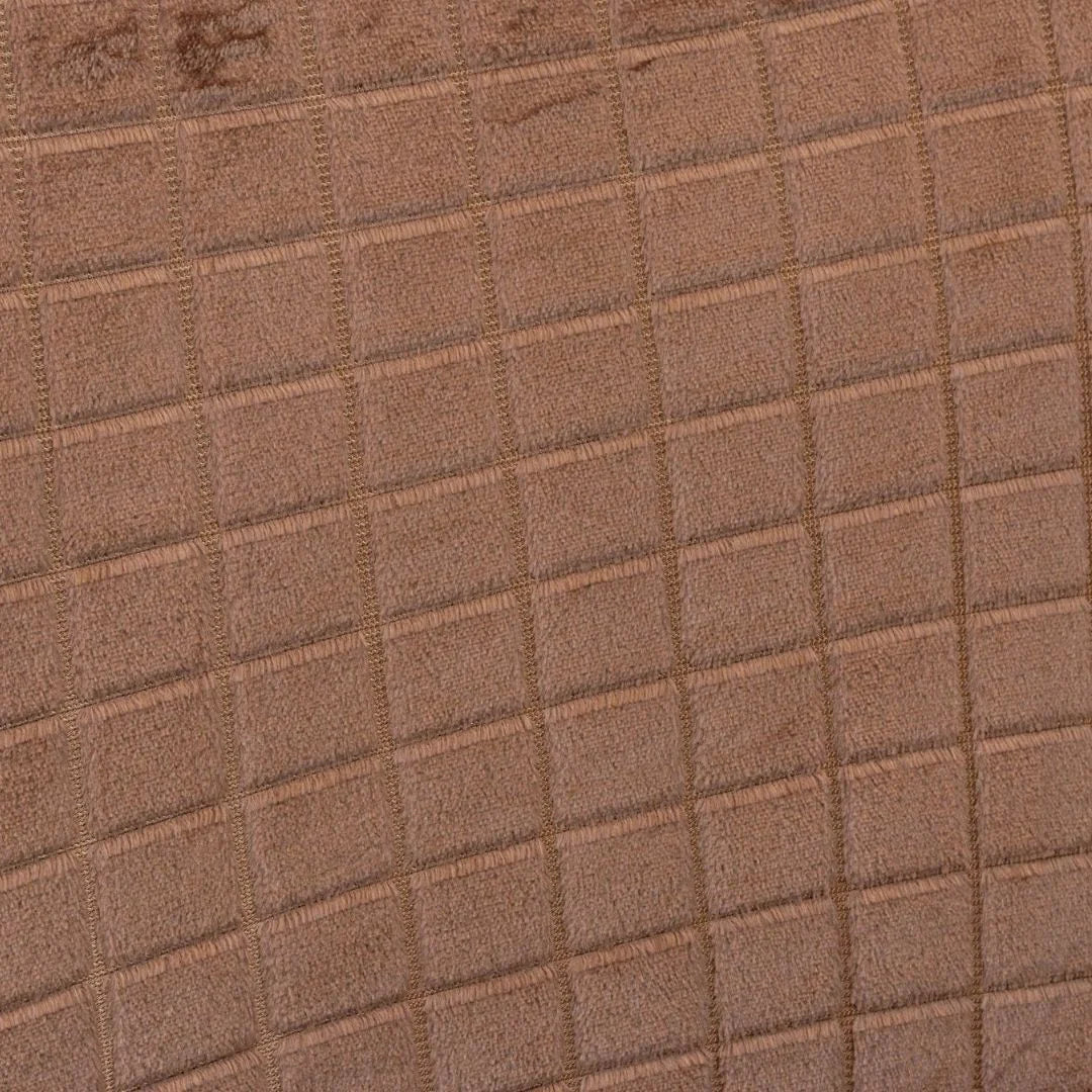 Capa Cadeira Confort Grid - Chocolate