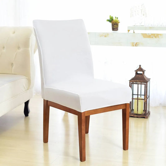 Capa Para Cadeira de Jantar - Branca