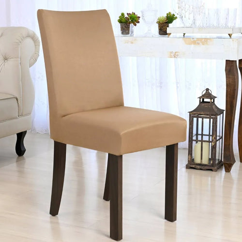 Capa para Cadeira de Jantar - Caramelo