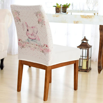 Capa para Cadeira de Jantar - Coelhinho