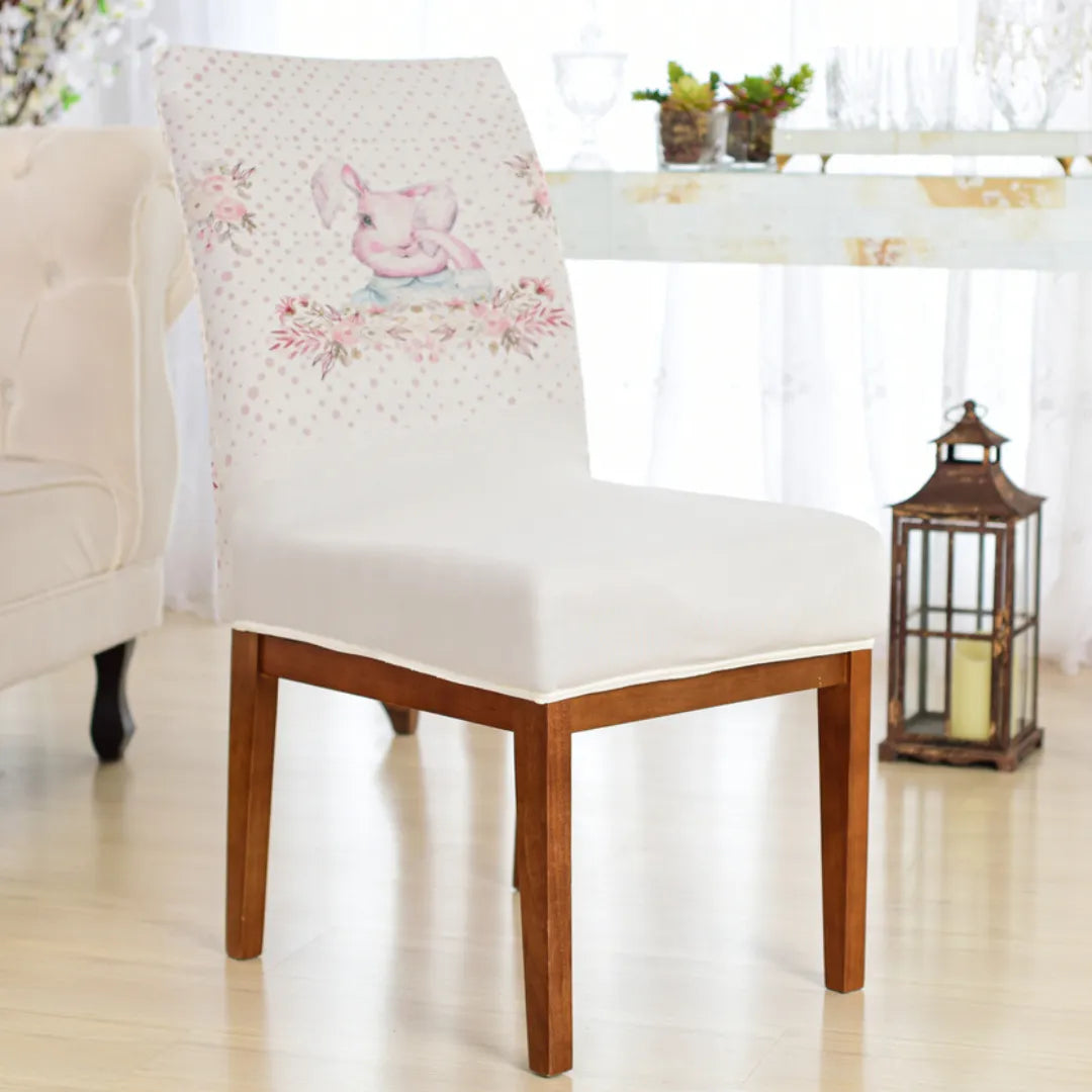 Capa para Cadeira de Jantar - Coelhinho