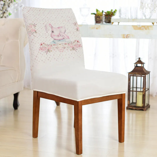 Capa para Cadeira de Jantar - Coelhinho