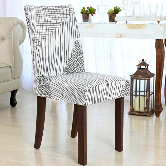 Capa Para Cadeira de Jantar - Geo Escandinavo