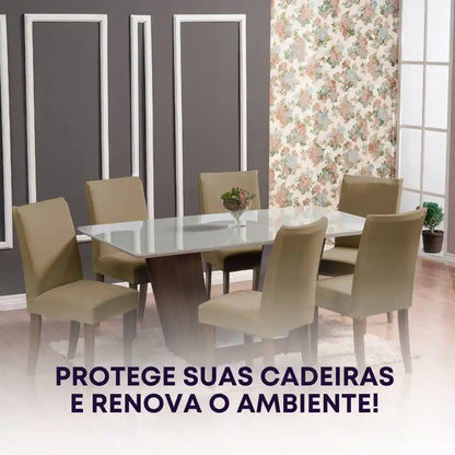 Capa para Cadeira de Jantar - Fendi