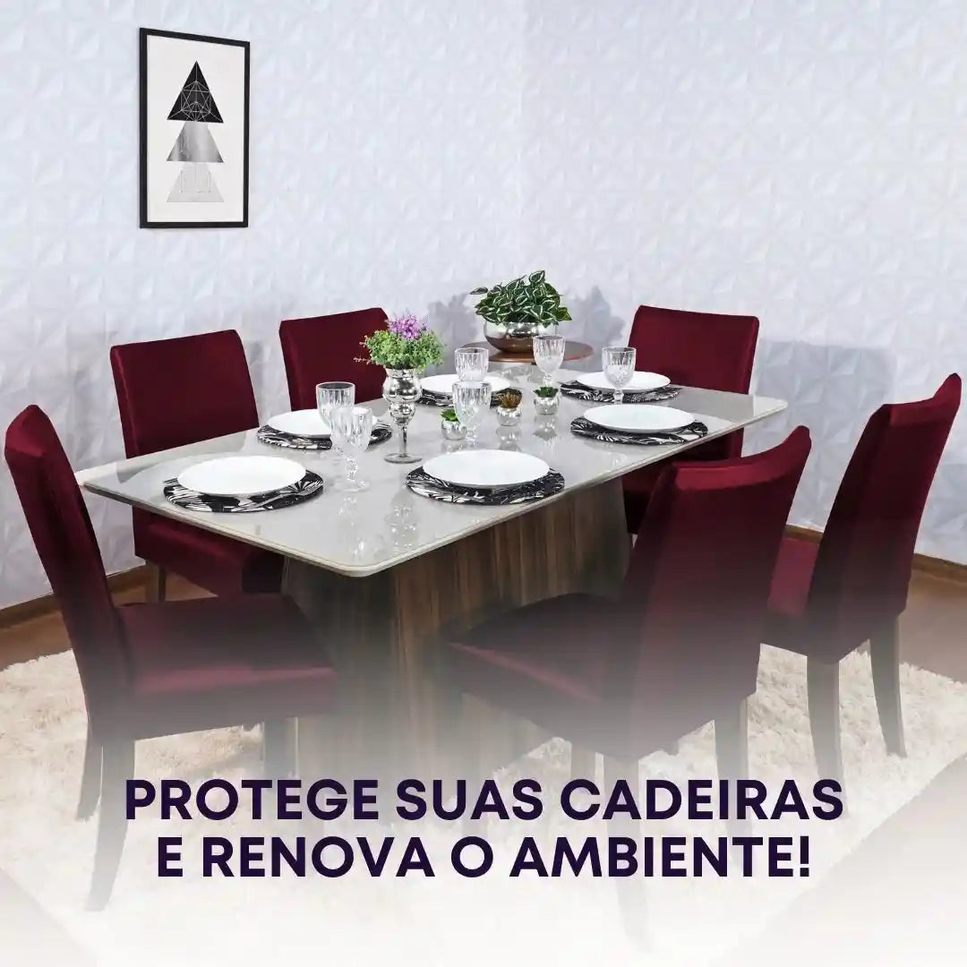 Capa de Cadeira Impermeável Deluxe - Marsala