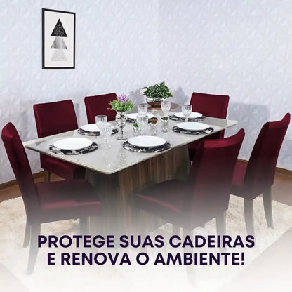 Capa de Cadeira Impermeável Deluxe - Marsala