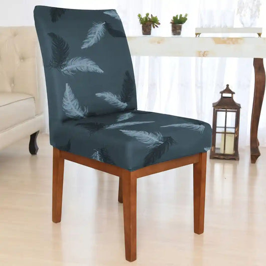 Capa Para Cadeira de Jantar - Modern Leaf