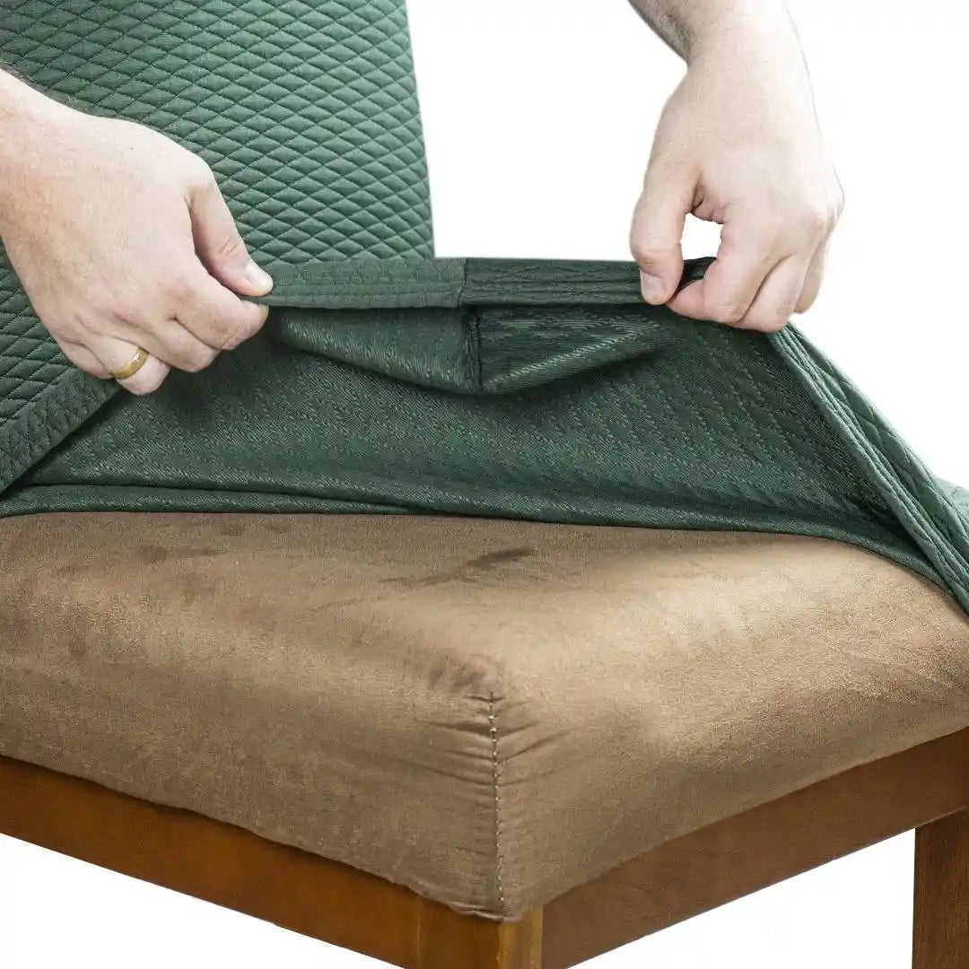 Capa Protetora Cadeira Arranhão Gato Protex Duo - Verde Oliva