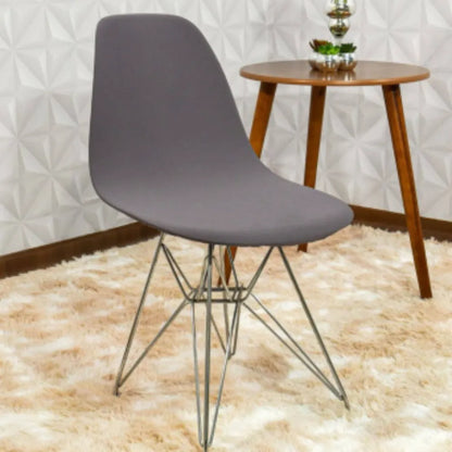 Capa para Cadeira Eiffel Spandex - Chumbo