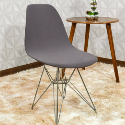 Capa para Cadeira Eiffel Spandex - Chumbo