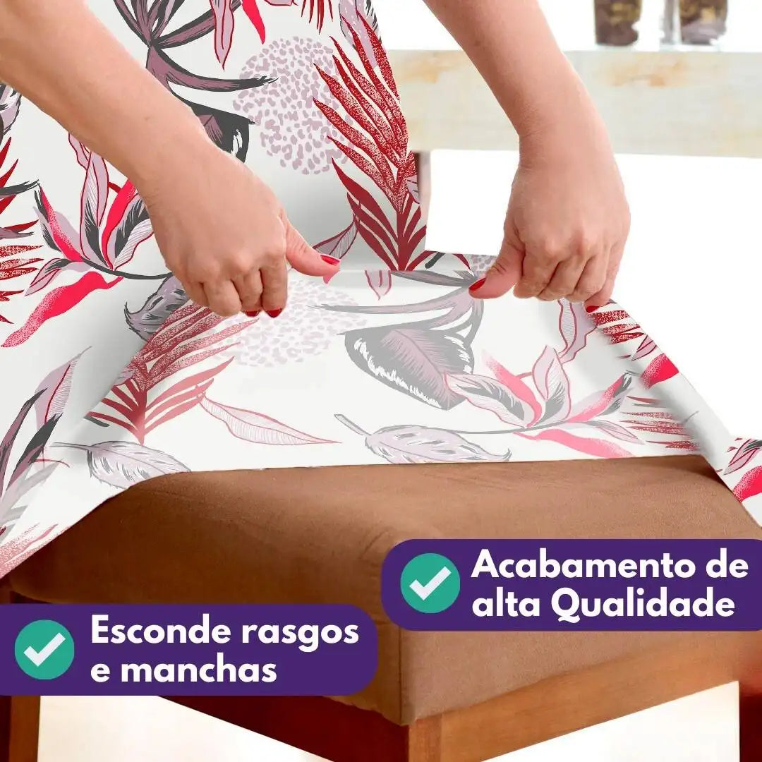 Capa para Cadeira de Jantar - Yasmim