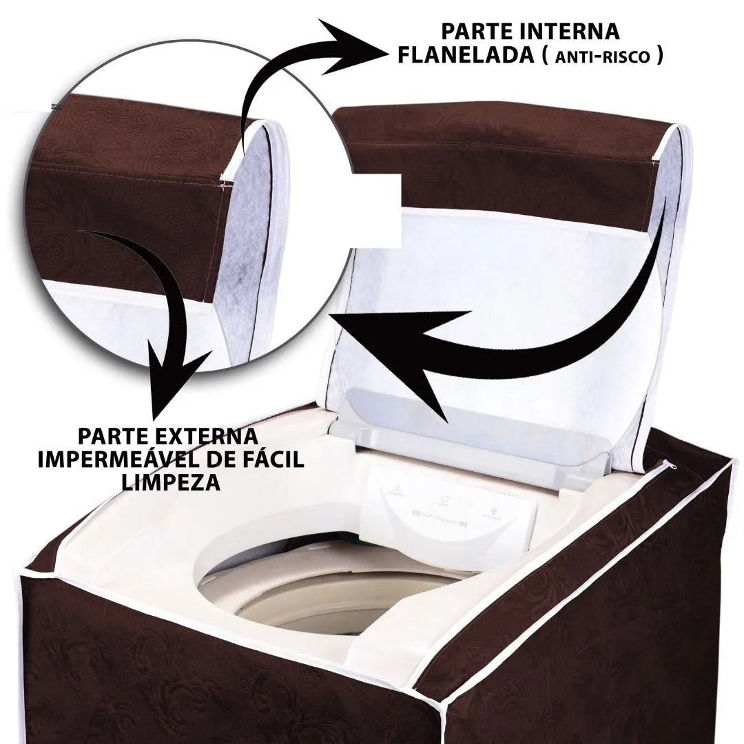 Capa para Máquina de Lavar Café - Vários tamanhos