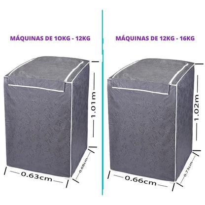 Capa para Máquina de Lavar Cinza - Vários tamanhos