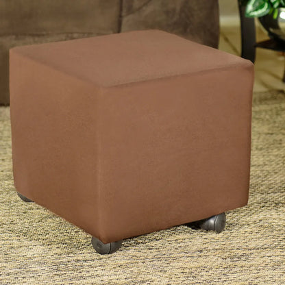 Capa para Puff Quadrado - Marrom