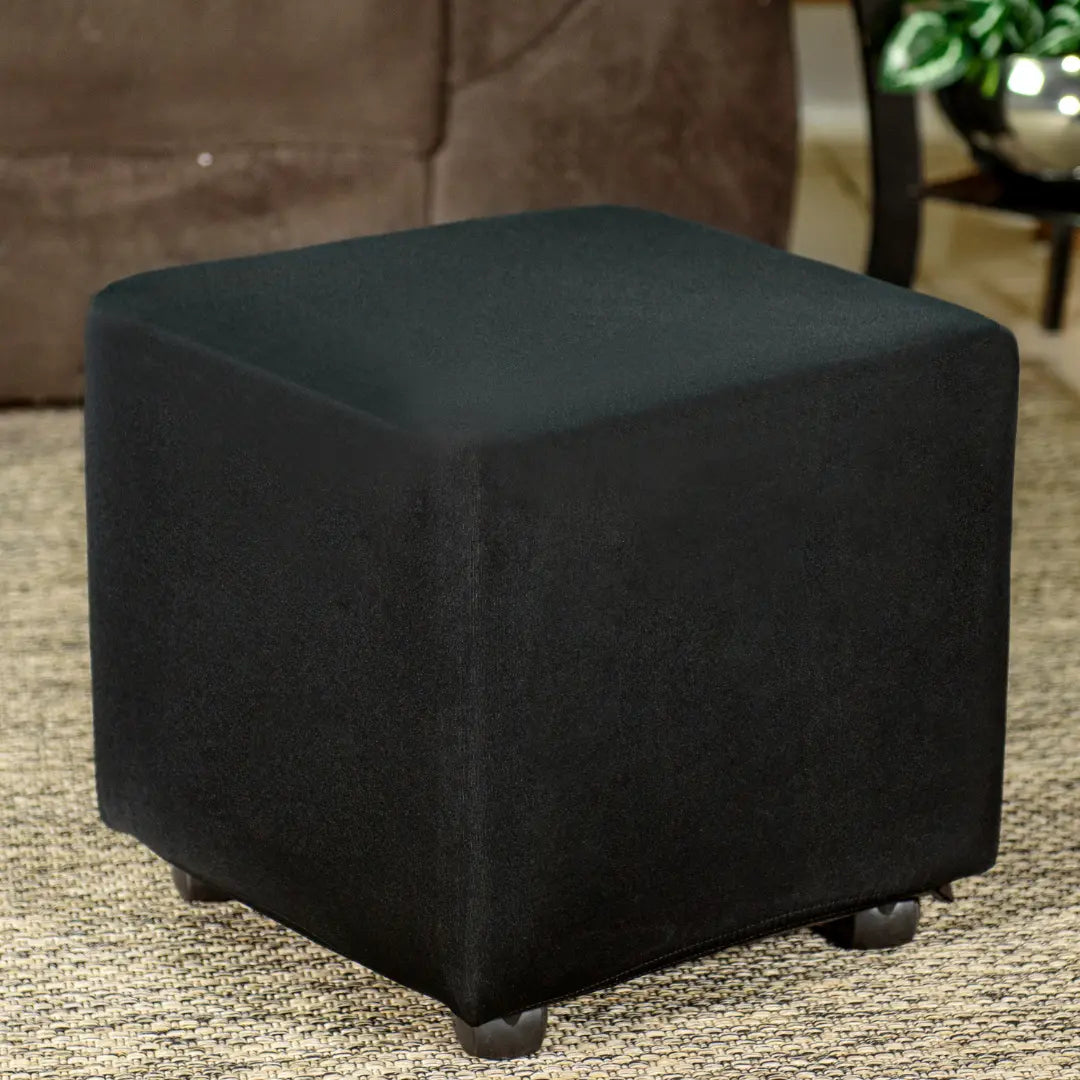 Capa para Puff Quadrado - Preto