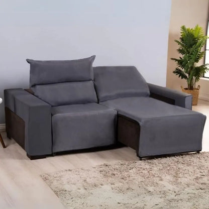 Capa para Sofá Retrátil Elastex - Cinza