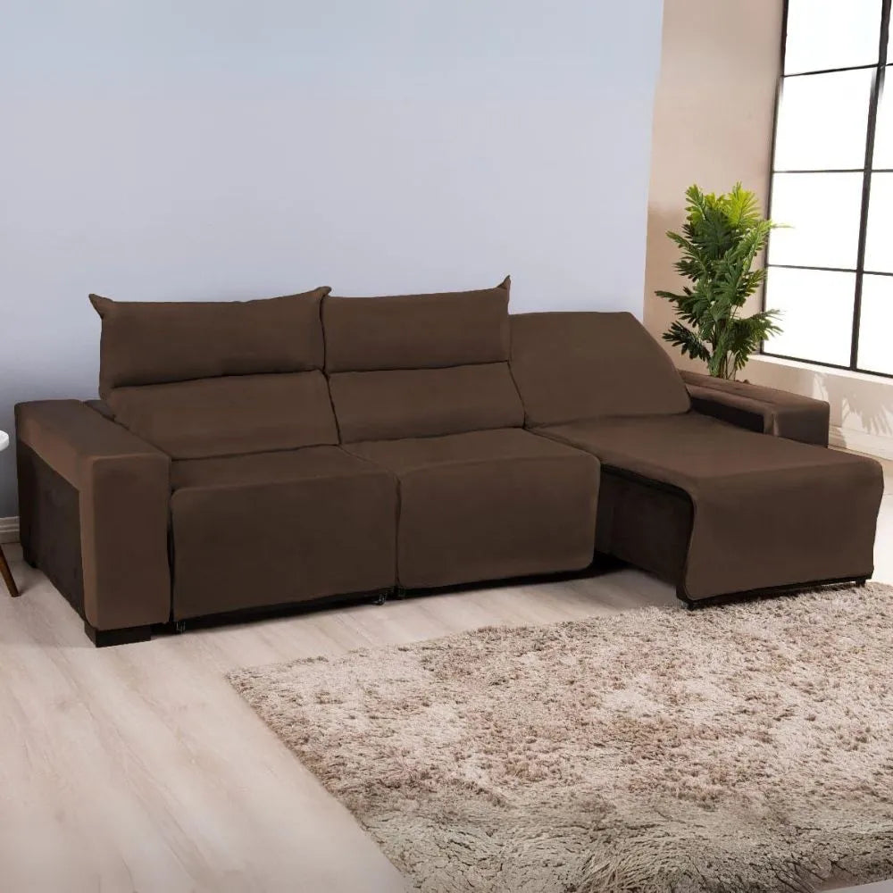 Capa para Sofá Retrátil Elastex - Tabaco