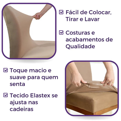 Capa de Cadeira Arranhador para Gatos - Bege