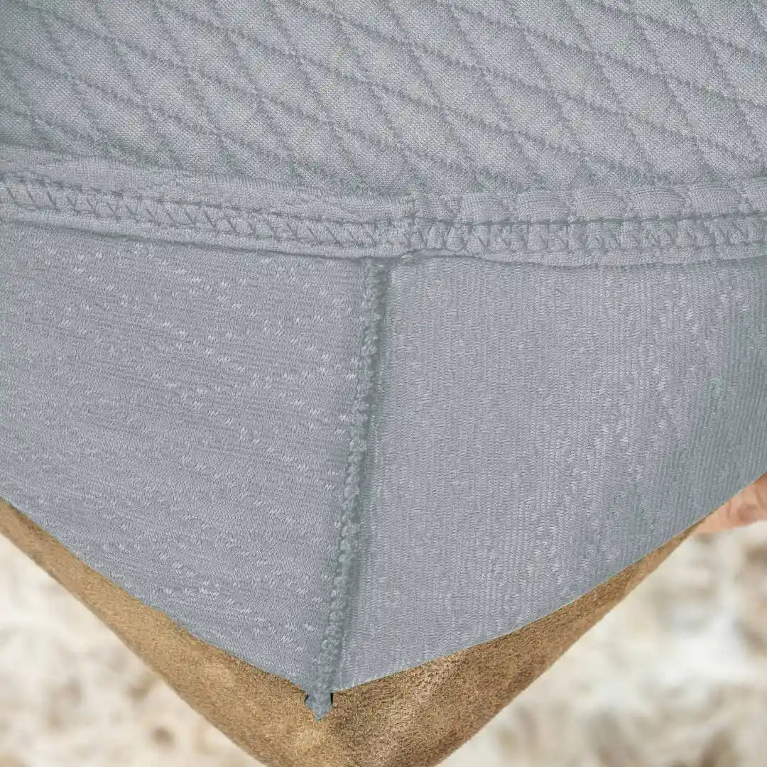 Capa Protetora Cadeira Arranhão Gato Protex Duo - Cinza Claro