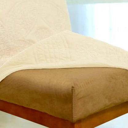 Capa Protetora de Cadeira Arranhão Gato Acolchoada - Avelã