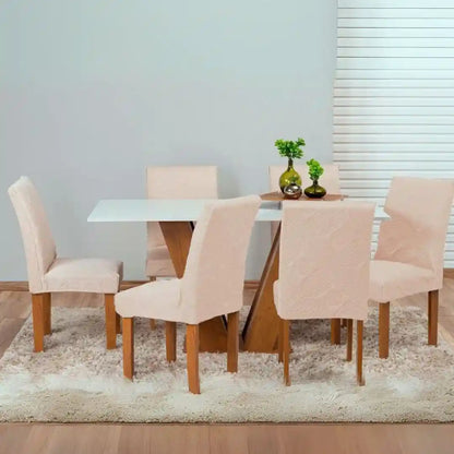 Capa Protetora de Cadeira Arranhão Gato Acolchoada - Avelã