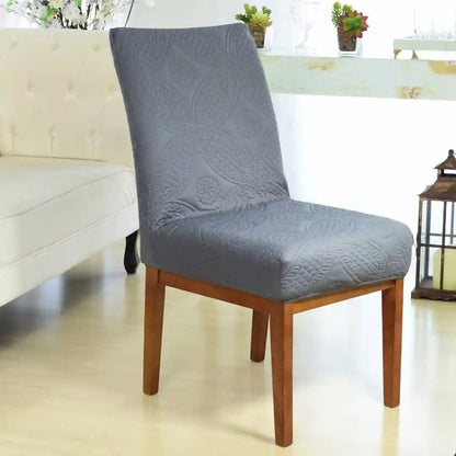 Capa Protetora de Cadeira Arranhão Gato Acolchoada - Cinza Chumbo