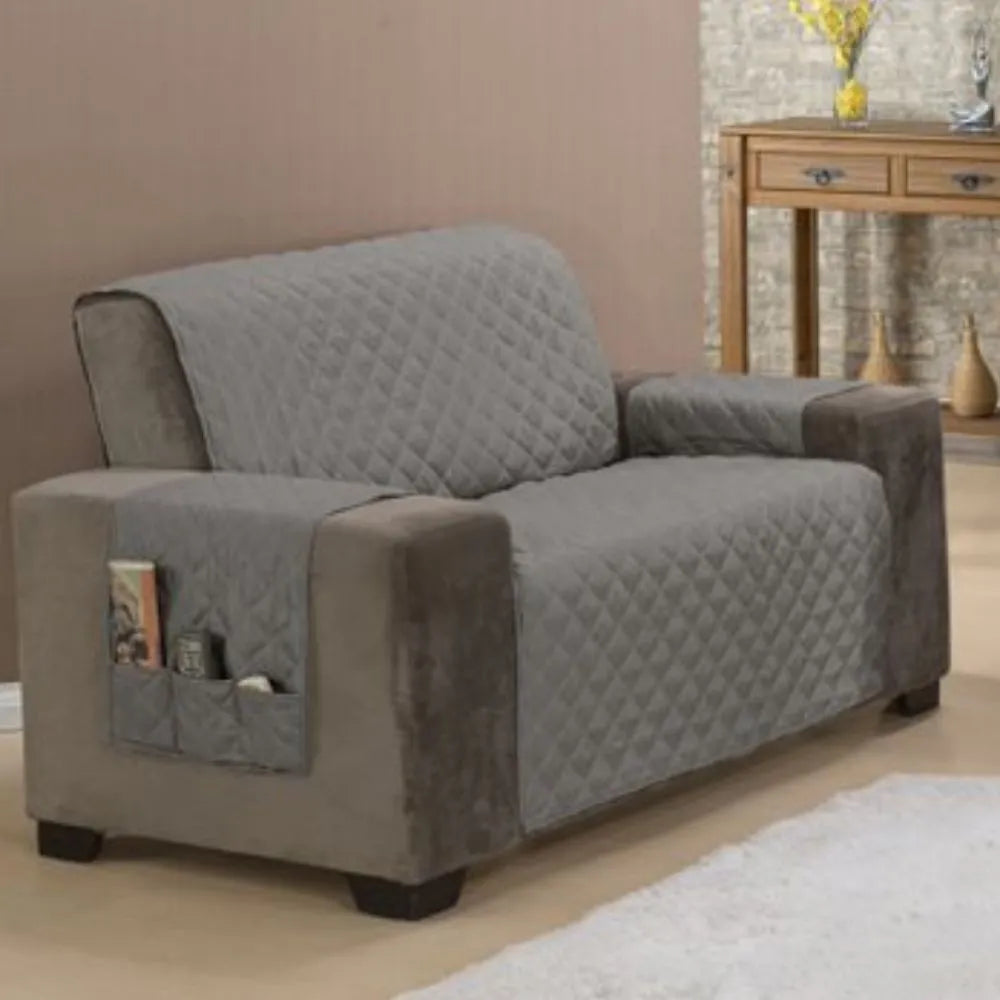 Capa Protetora para Sofá Classic Cinza