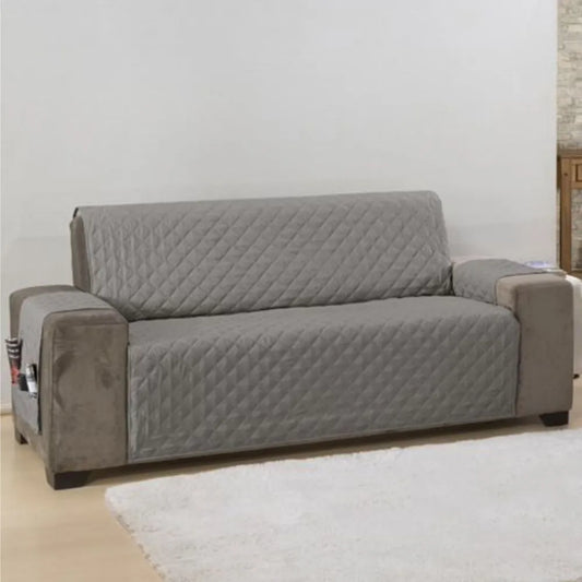 Capa Protetora para Sofá Classic Cinza