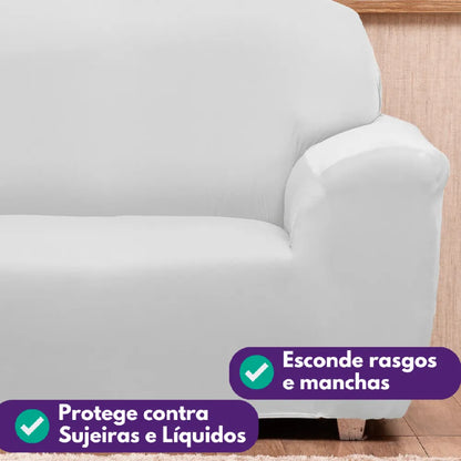 Capa de Sofá Elastex - Branco