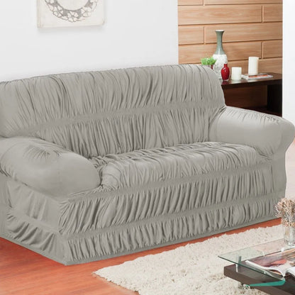 Capa de sofá Elasticada Elegance - Cinza