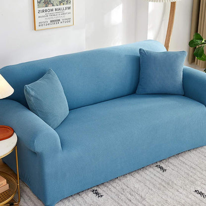 Capa de Sofá Special Confort Grid - Turquesa