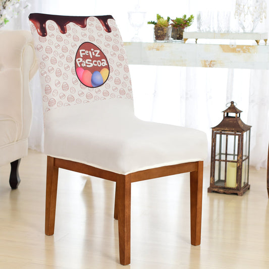 Capa para Cadeira de Jantar - Coelho Feliz