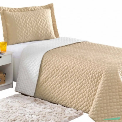 Cobre Leito Luxo Pati Caqui e Palha - Vários tamanhos