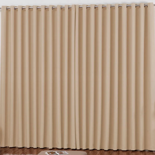 Cortina Blackout em Tecido - Avelã (vários tamanhos)
