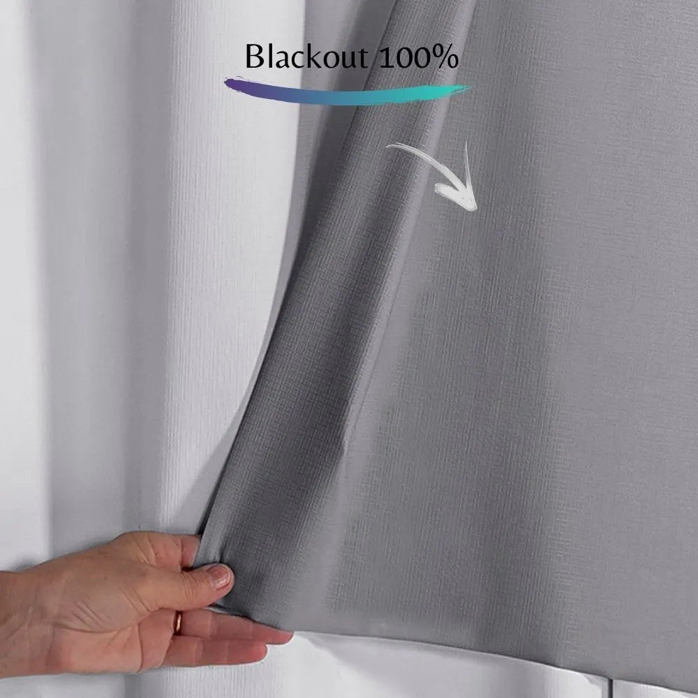 Cortina Blackout Grande - Branco (vários tamanhos)