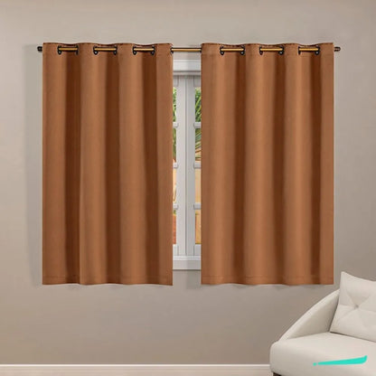 Cortina Corta Luz Elegante 2,70x1,60 - Avelã
