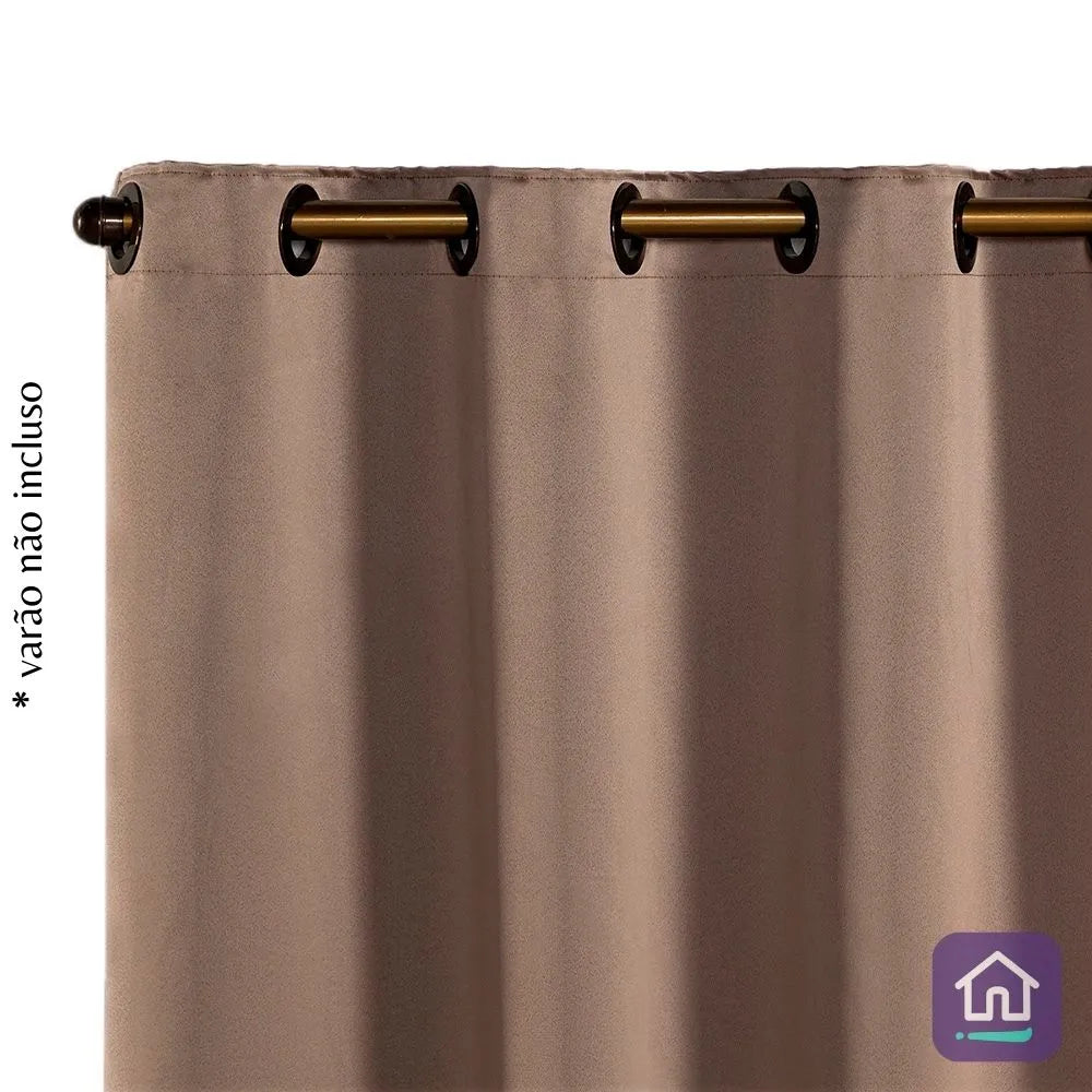 Cortina Corta Luz Elegante 2,70x1,60 - Fendi