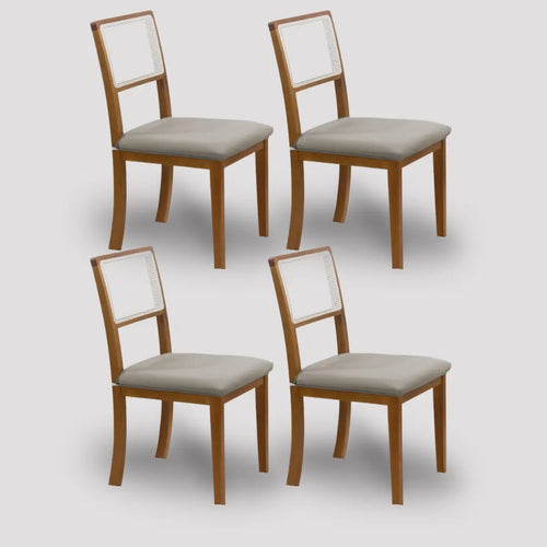 Kit 4 Capa Assento Cinza Claro - Oferta Cross