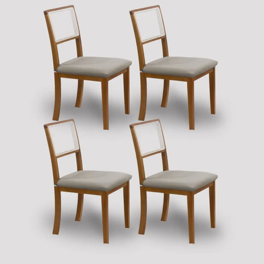 Kit 4 Capa Assento Cinza Claro - Oferta Cross