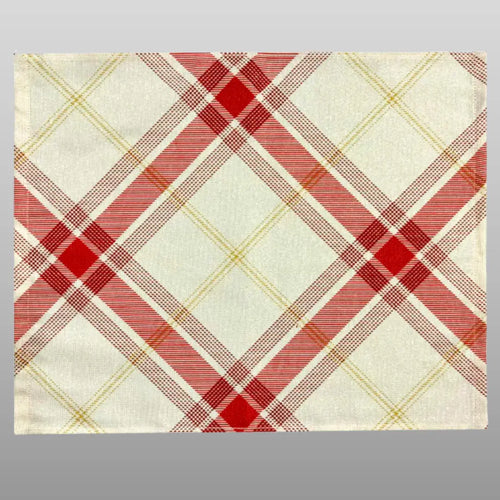 Kit 4 Jogo Americano Xadrez - Oferta Cross