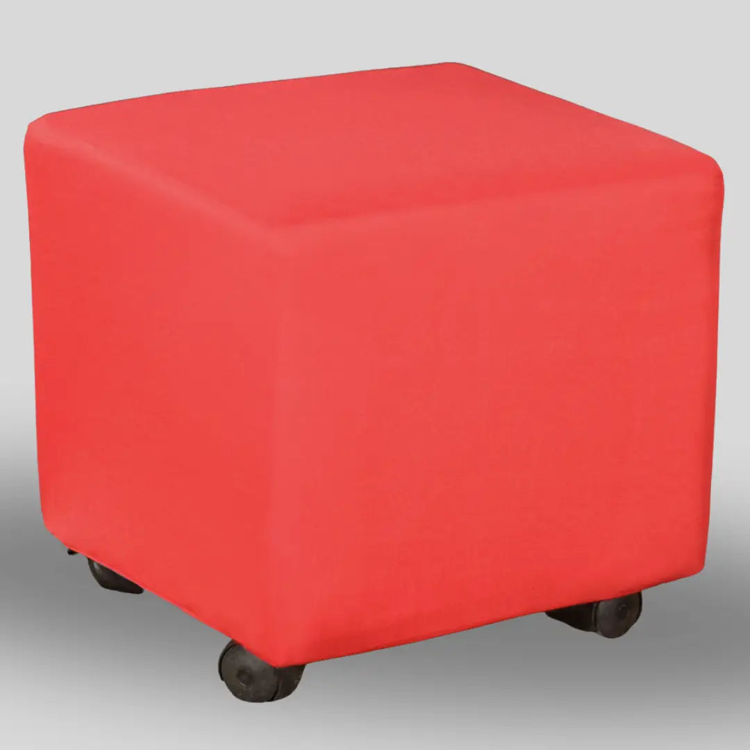 Capa Puff Quadrado Vermelho - Oferta Cross